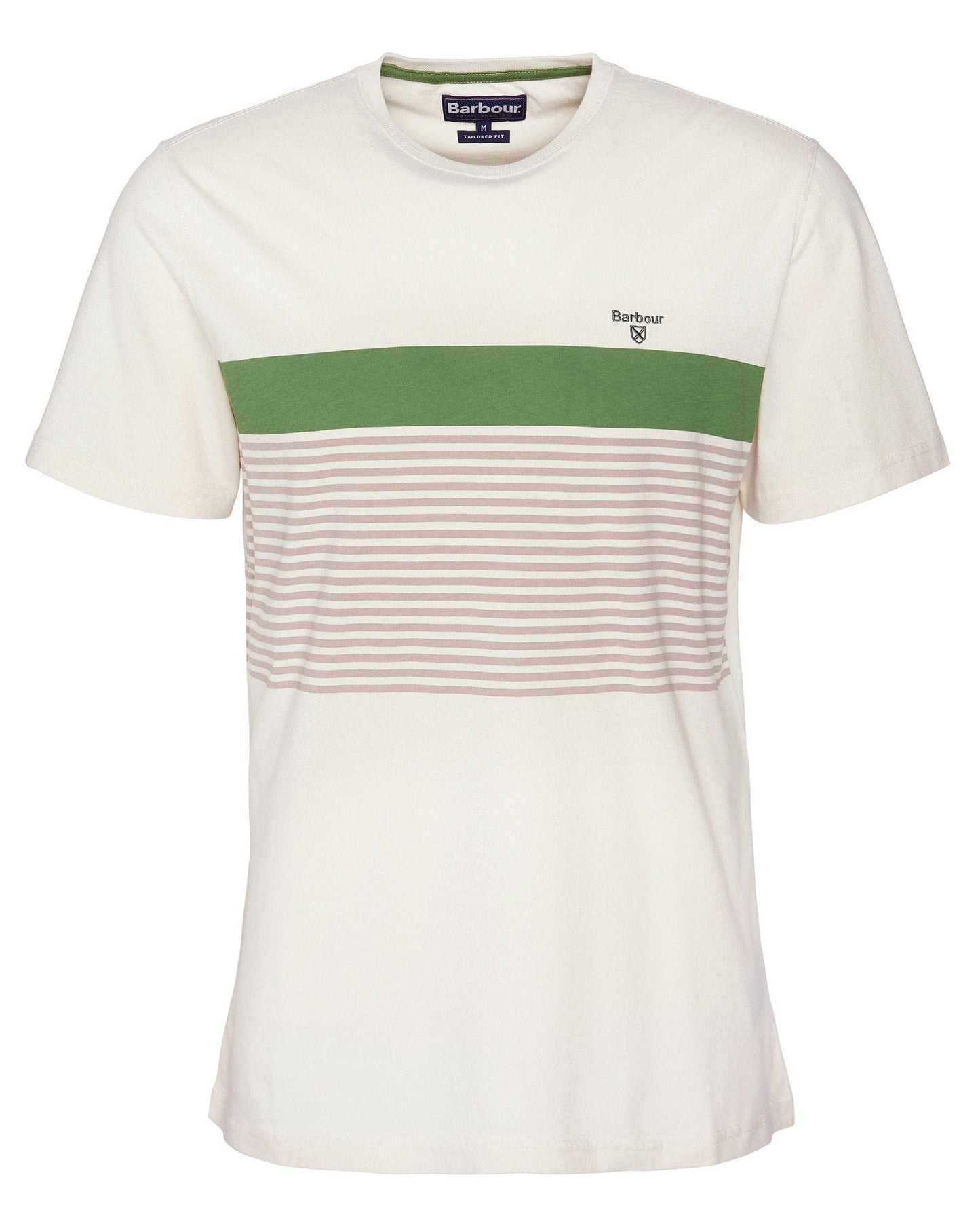 Barbour Braeside Mens Tee - Rainy Day