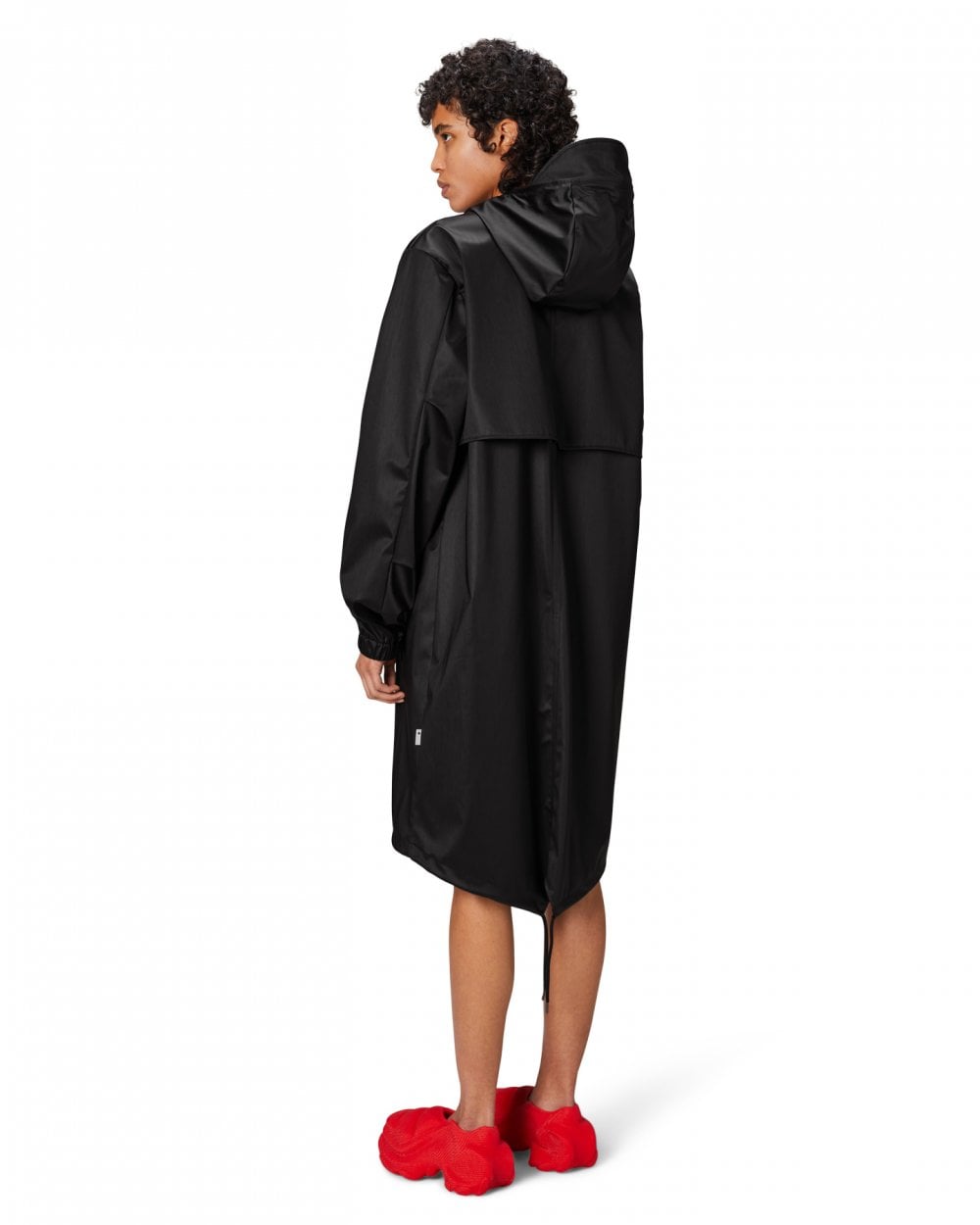 Rains Unisex Fishtail Parka - 84 Black Grain