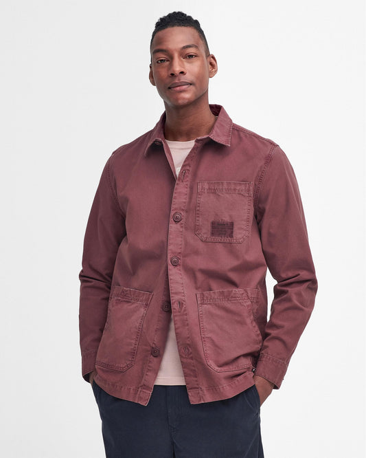 Barbour Dewsbury Mens Garment Dyed Overshirt