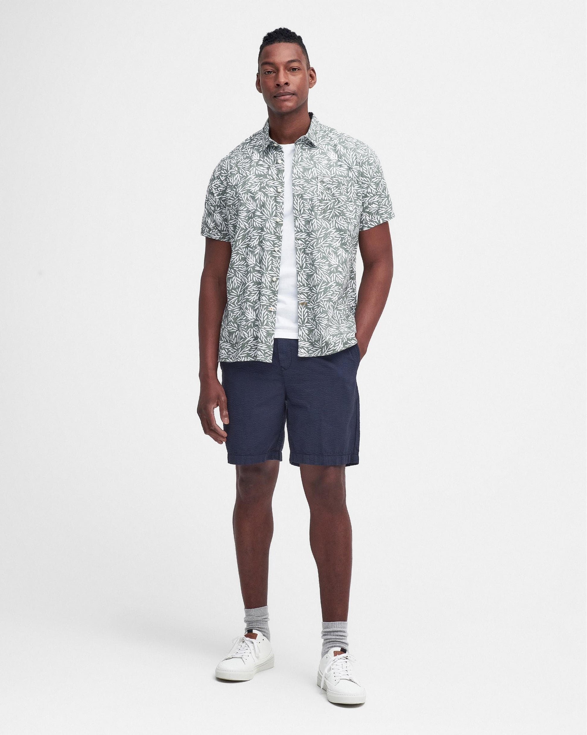 Barbour Barbour Jackstone Mens Regular Printed Summer Shirt