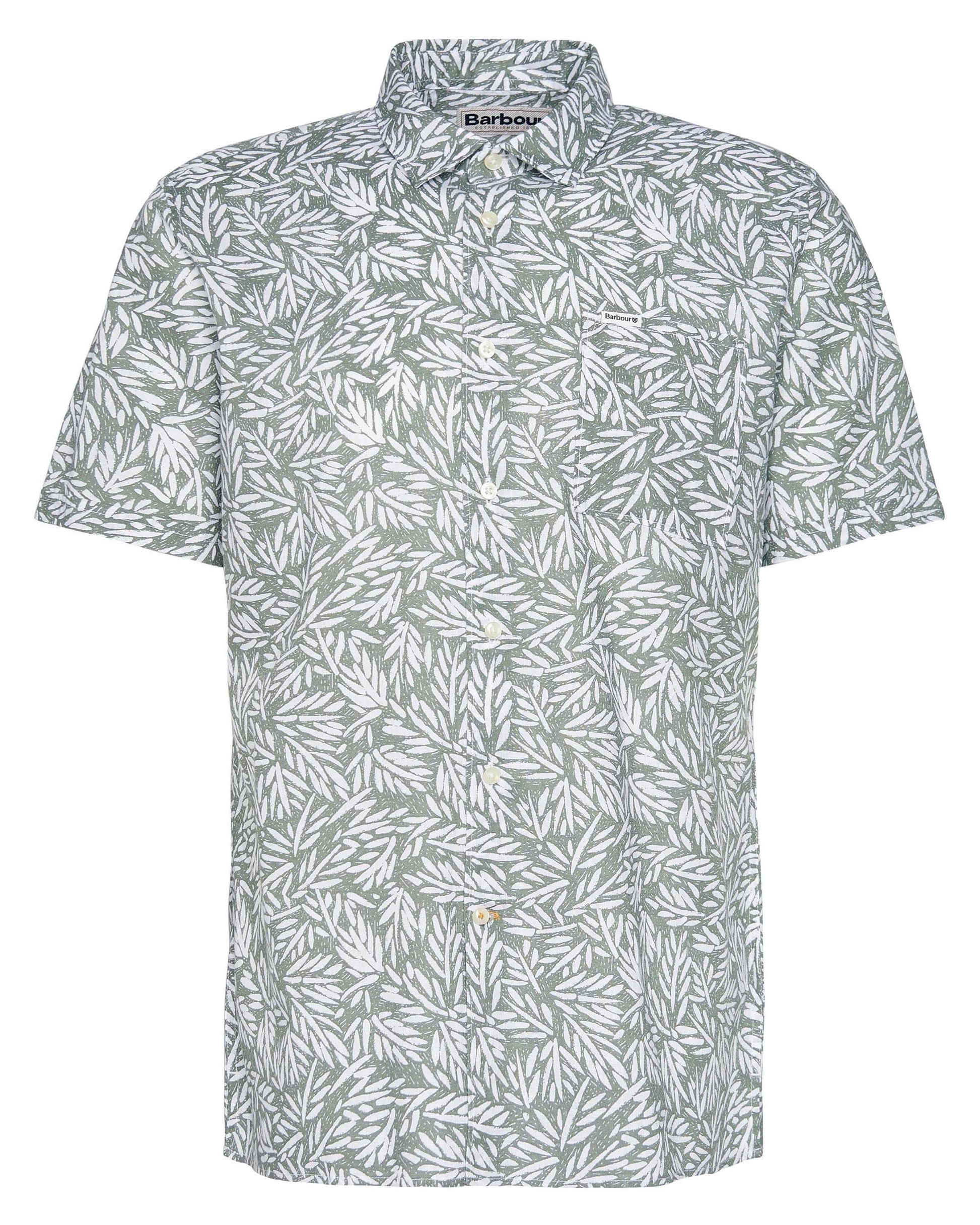 Barbour Barbour Jackstone Mens Regular Printed Summer Shirt