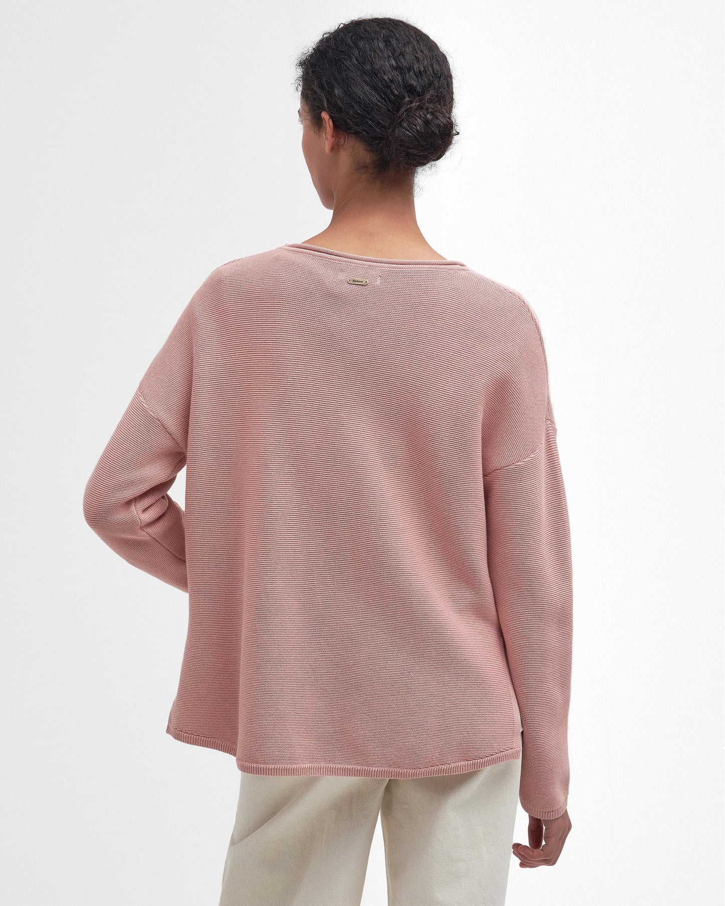 Barbour Marine Womens Jumper - Misty Rose