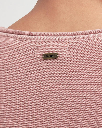 Barbour Marine Womens Jumper - Misty Rose