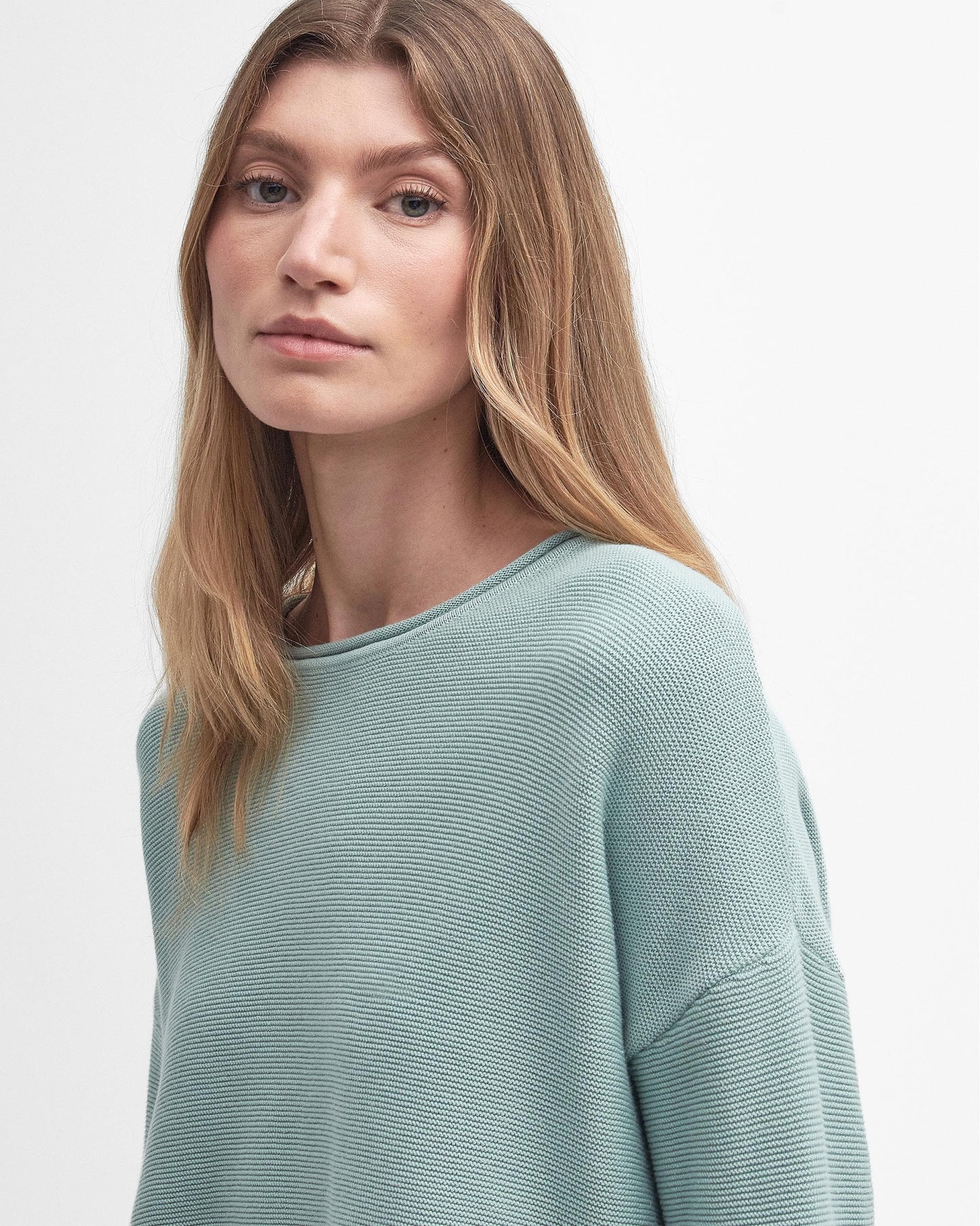 Barbour Marine Womens Jumper - Blue Haze