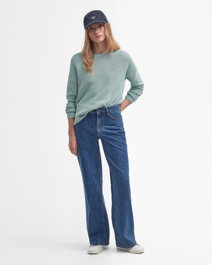 Barbour Marine Womens Jumper - Blue Haze