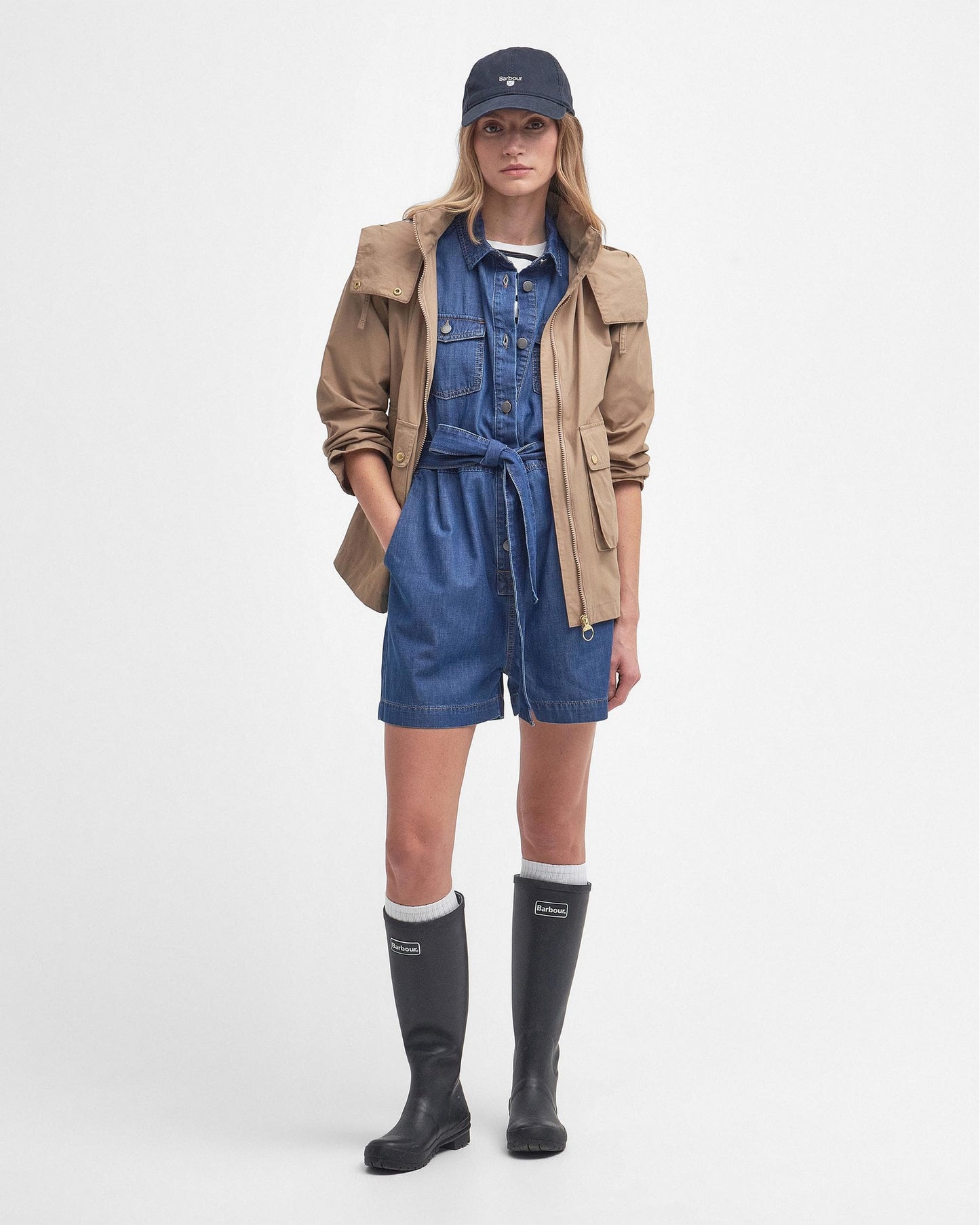 Barbour Perez Womens Short Showerproof