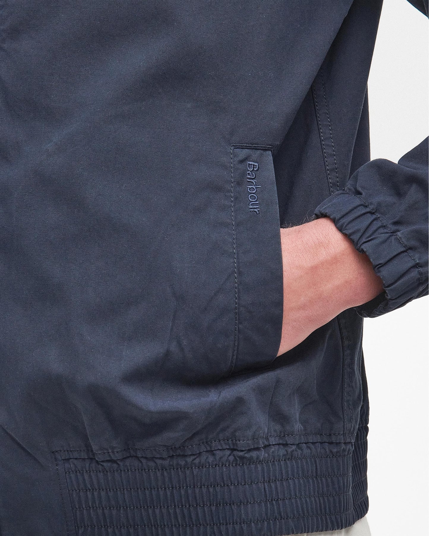 Barbour Royston Cotton Mens Casual Jacket - Navy