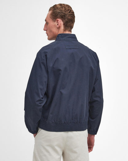 Barbour Royston Cotton Mens Casual Jacket - Navy
