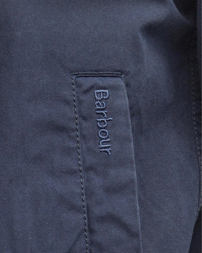 Barbour Royston Cotton Mens Casual Jacket - Navy