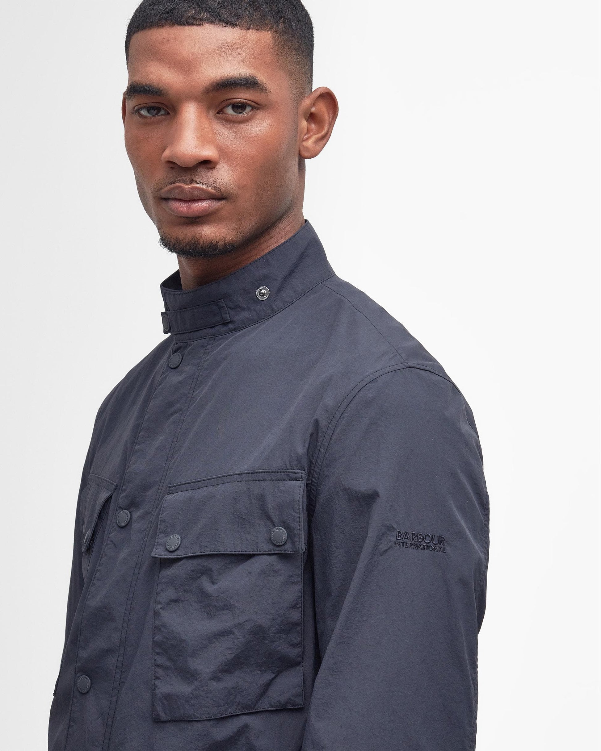 Barbour International Barbour International Hayledon Mens Tailored Biker Jacket