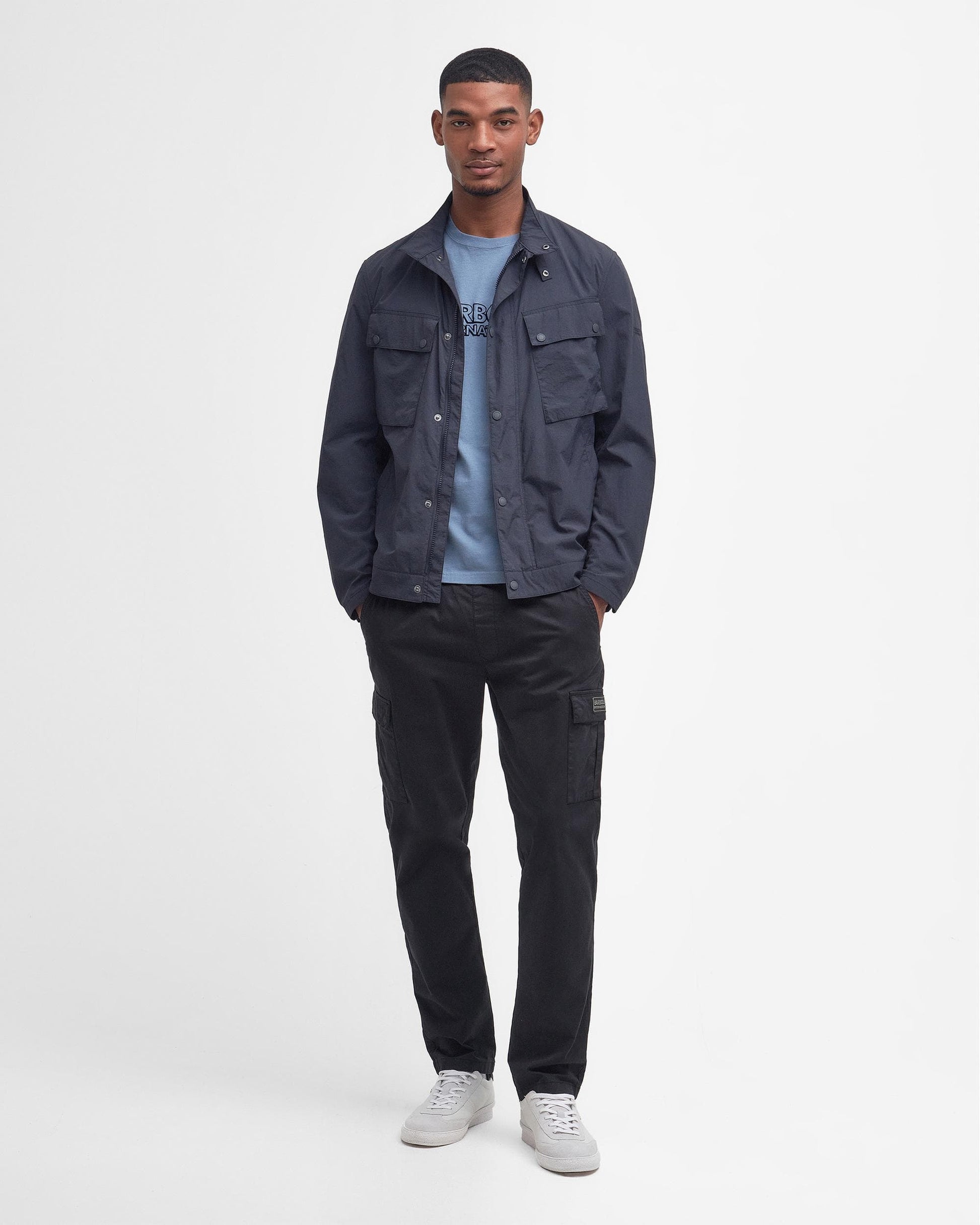 Barbour International Barbour International Hayledon Mens Tailored Biker Jacket