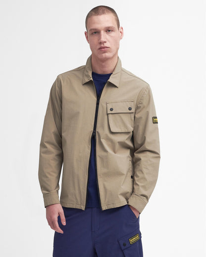 Barbour International Barbour International Gate Mens Zipped Overshirt