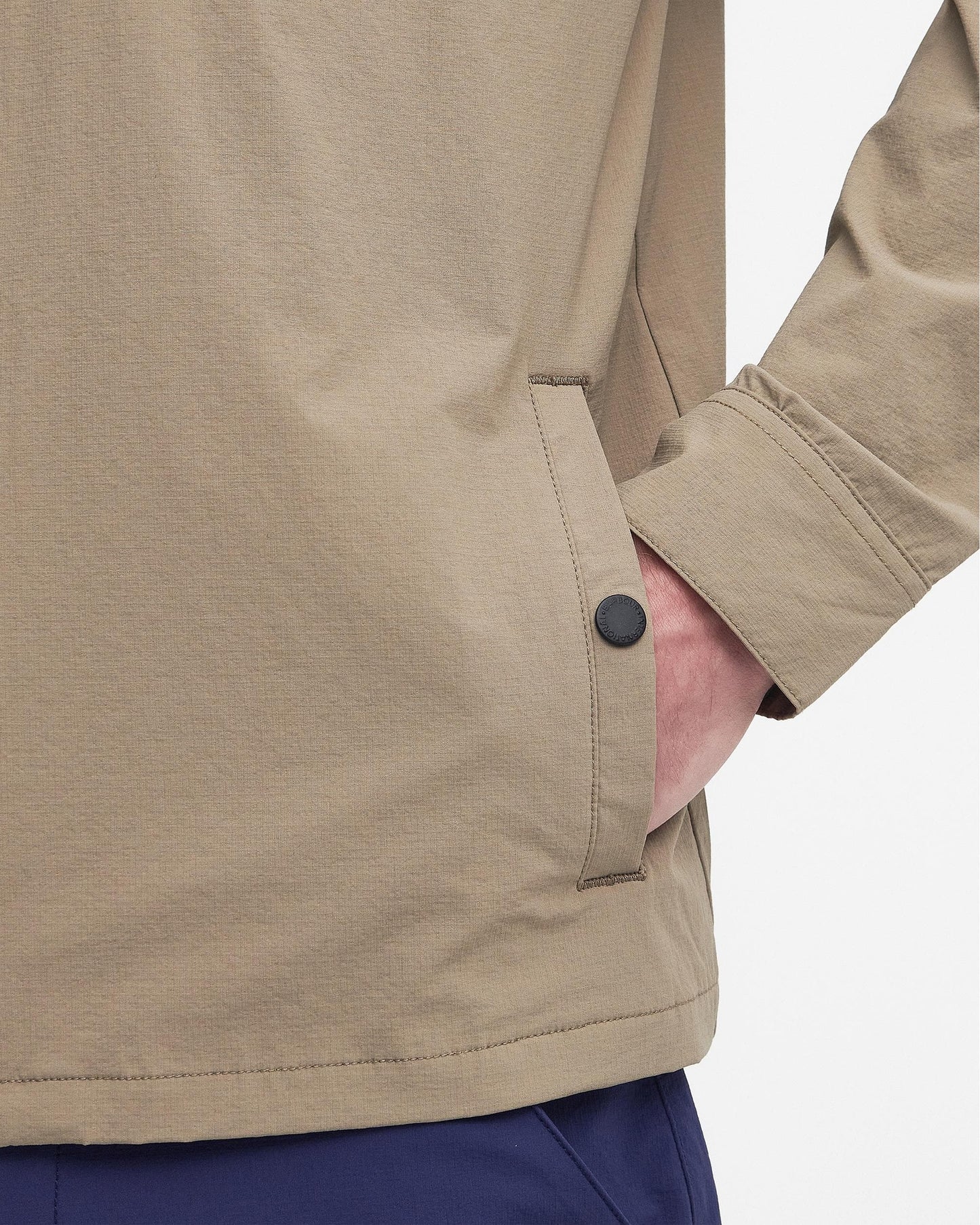 Barbour International Barbour International Gate Mens Zipped Overshirt