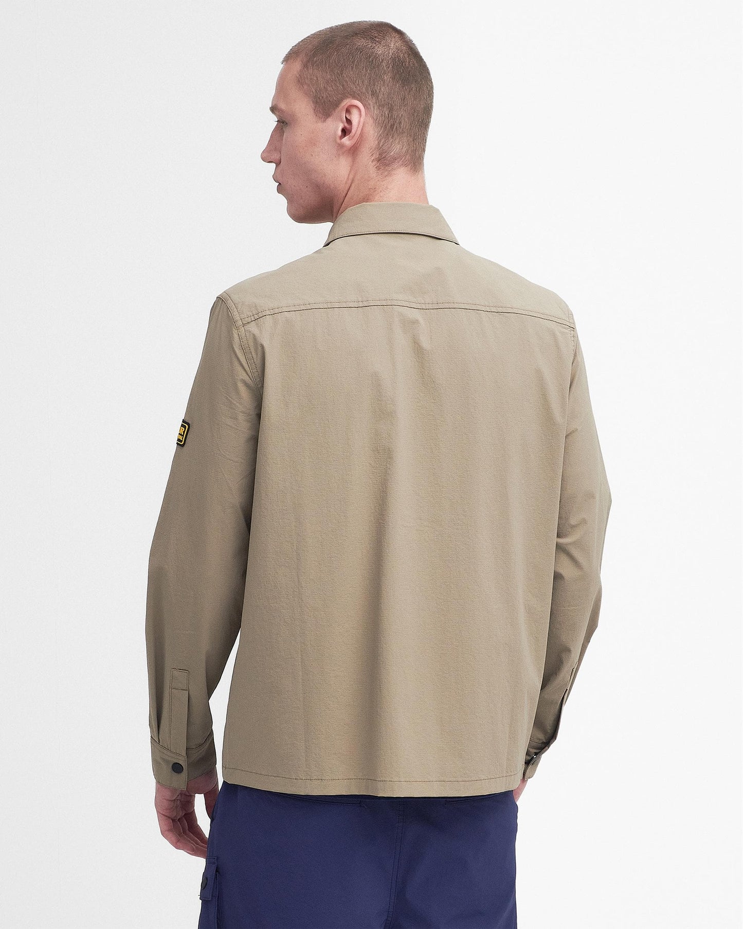 Barbour International Barbour International Gate Mens Zipped Overshirt