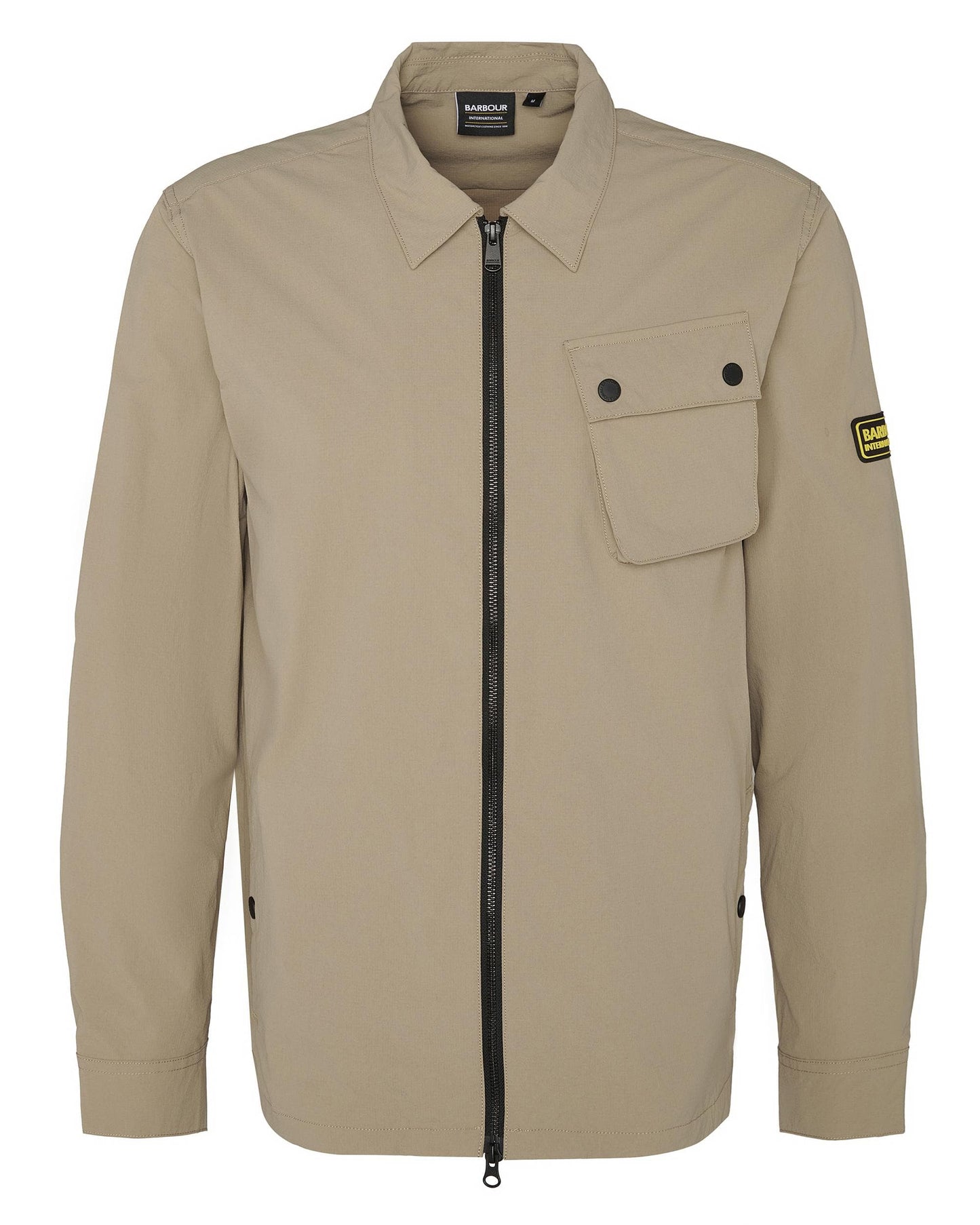 Barbour International Barbour International Gate Mens Zipped Overshirt