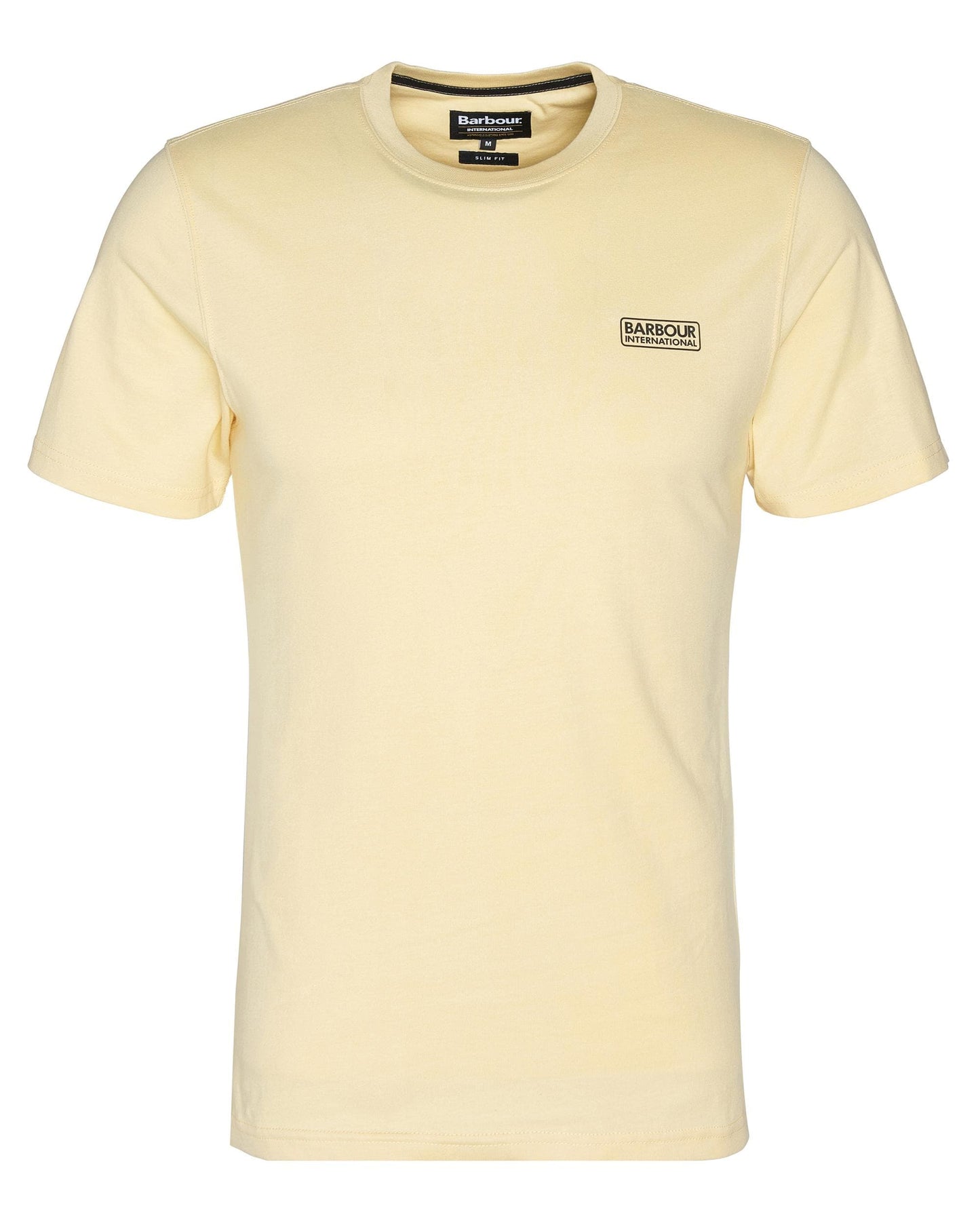 Barbour International Small Logo Mens T-Shirt - Dusty Yellow