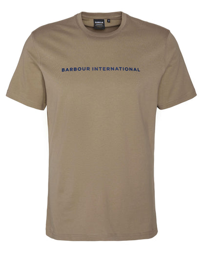 Barbour International Motored Mens Tailored T-Shirt - Coriander