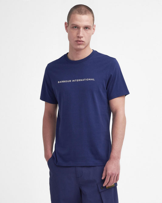Barbour International Motored Mens Tailored T-Shirt