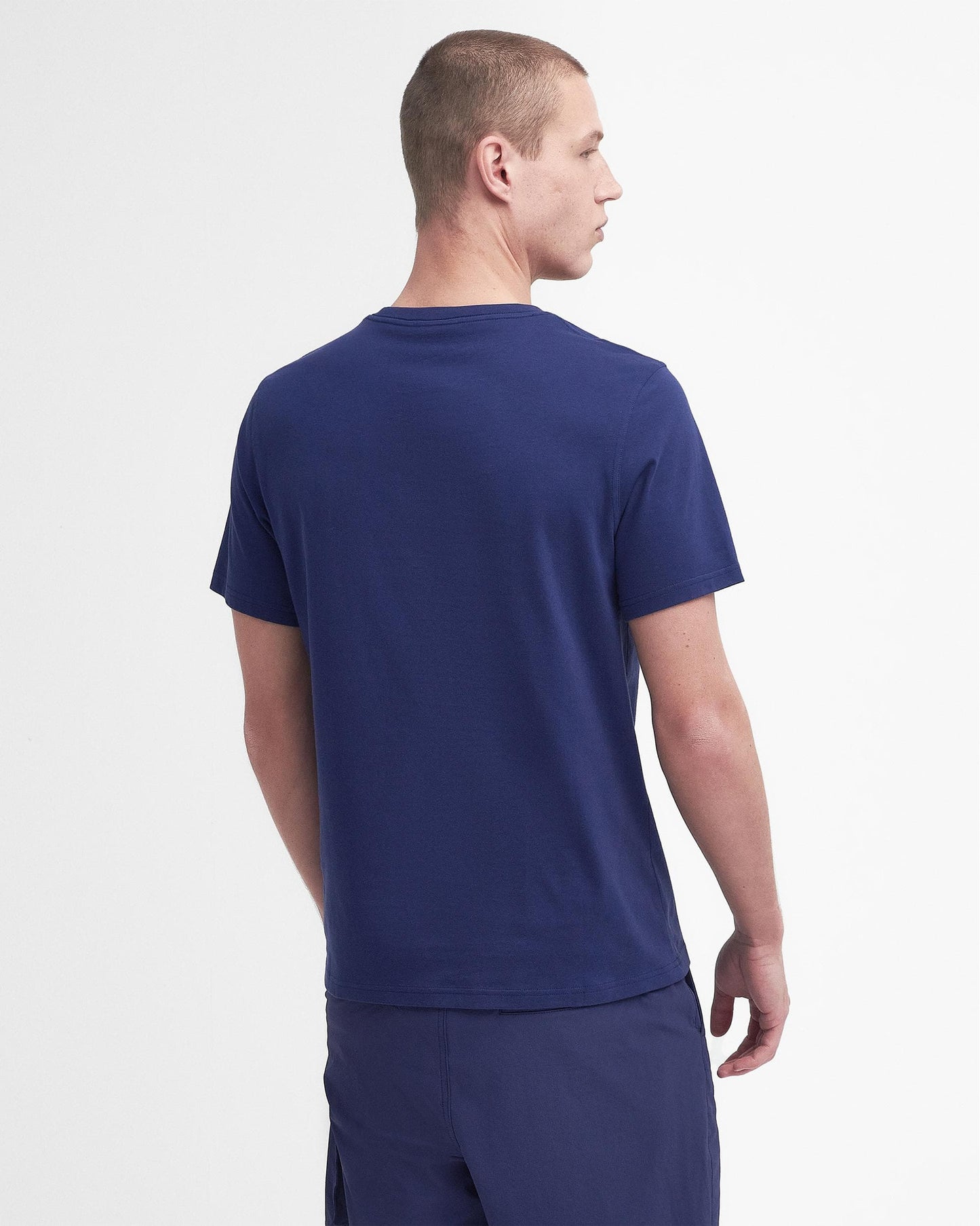 Barbour International Motored Mens Tailored T-Shirt - Pigment Navy