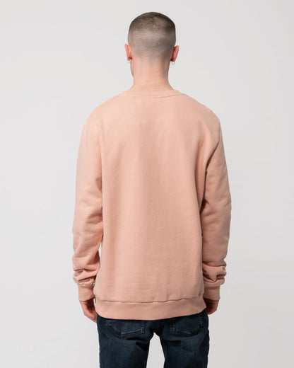 Fjallraven Logo Mens Sweatshirt - Chalk Rose 302