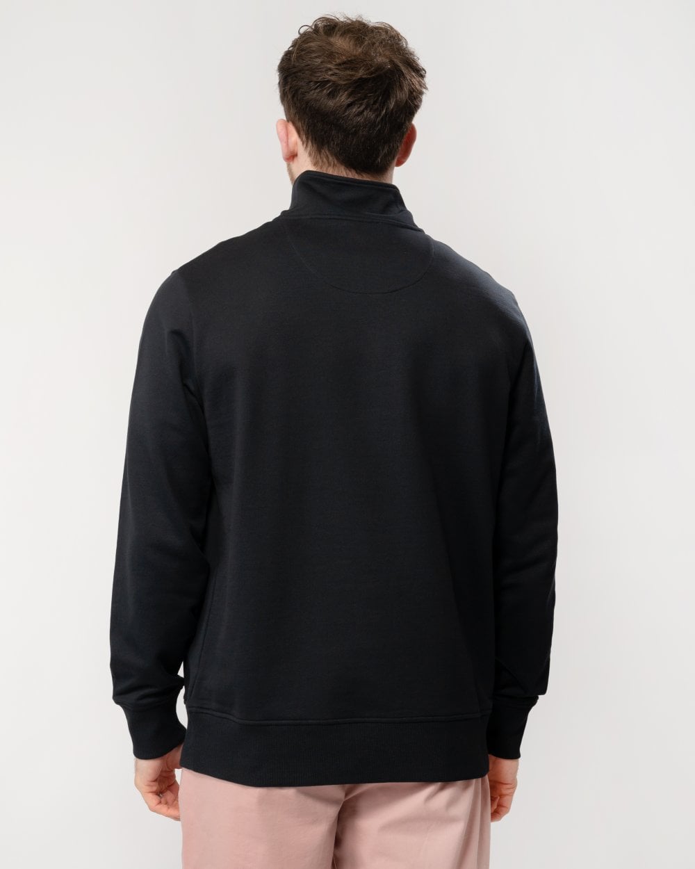 GANT GANT Mens Logo Script Jersey Half zip