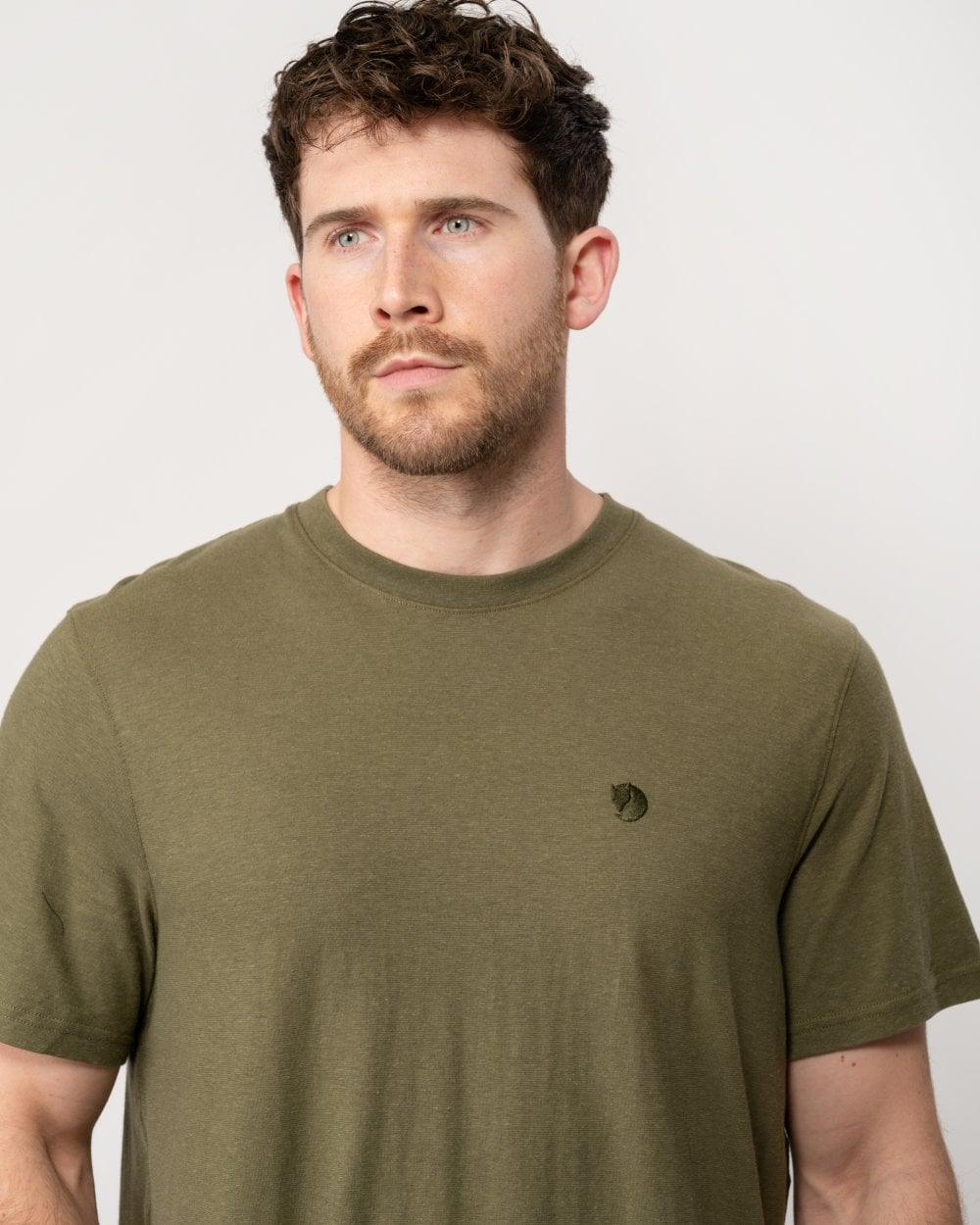 Fjallraven Mens Hemp Blend T-Shirt - Green 620