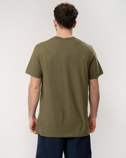 Fjallraven Mens Hemp Blend T-Shirt - Green 620