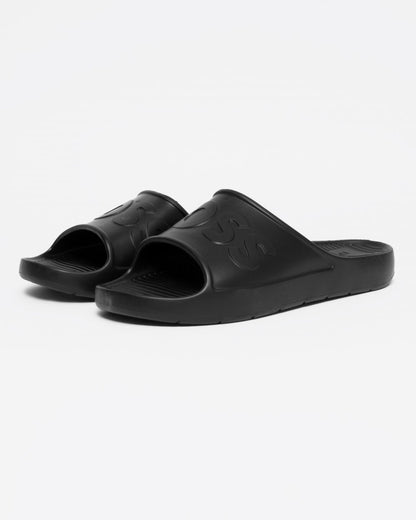 BOSS Orange Darian Mens Lightweight EVA Slides with Logo Strap - Black 001