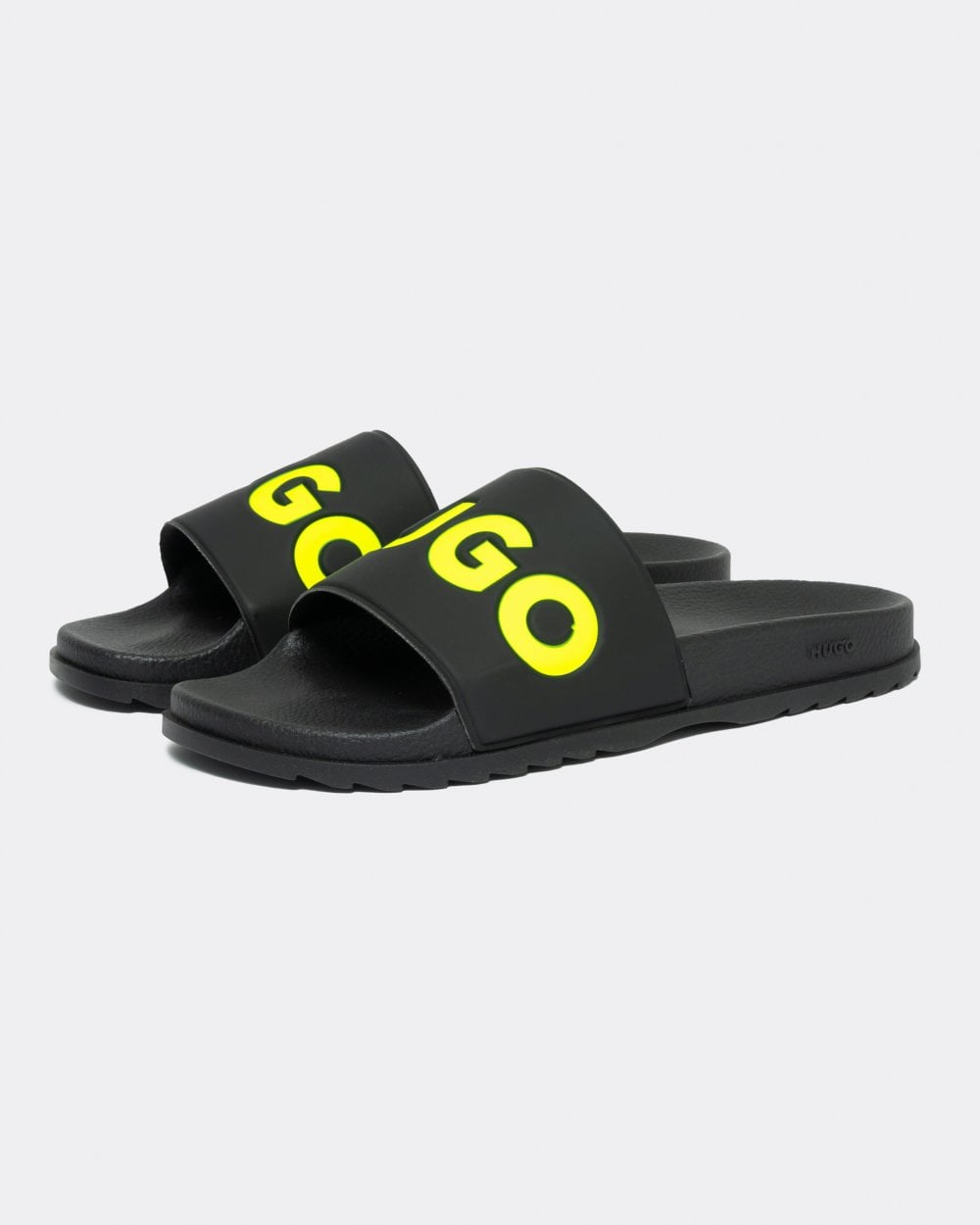 HUGO Match Mens Slides With Logo Strap
