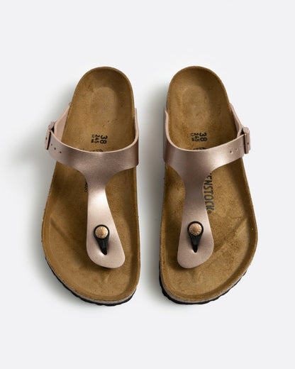 Birkenstock Gizeh BF Womens Sandals - Metallic Copper