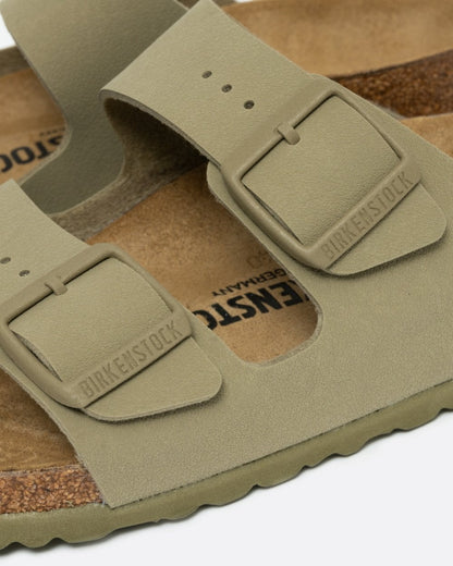 Birkenstock Arizona Birko Flor Womens Sandals - Faded Khaki
