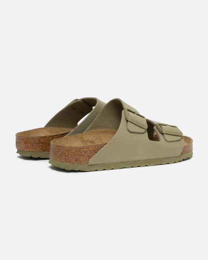 Birkenstock Arizona Birko Flor Womens Sandals - Faded Khaki