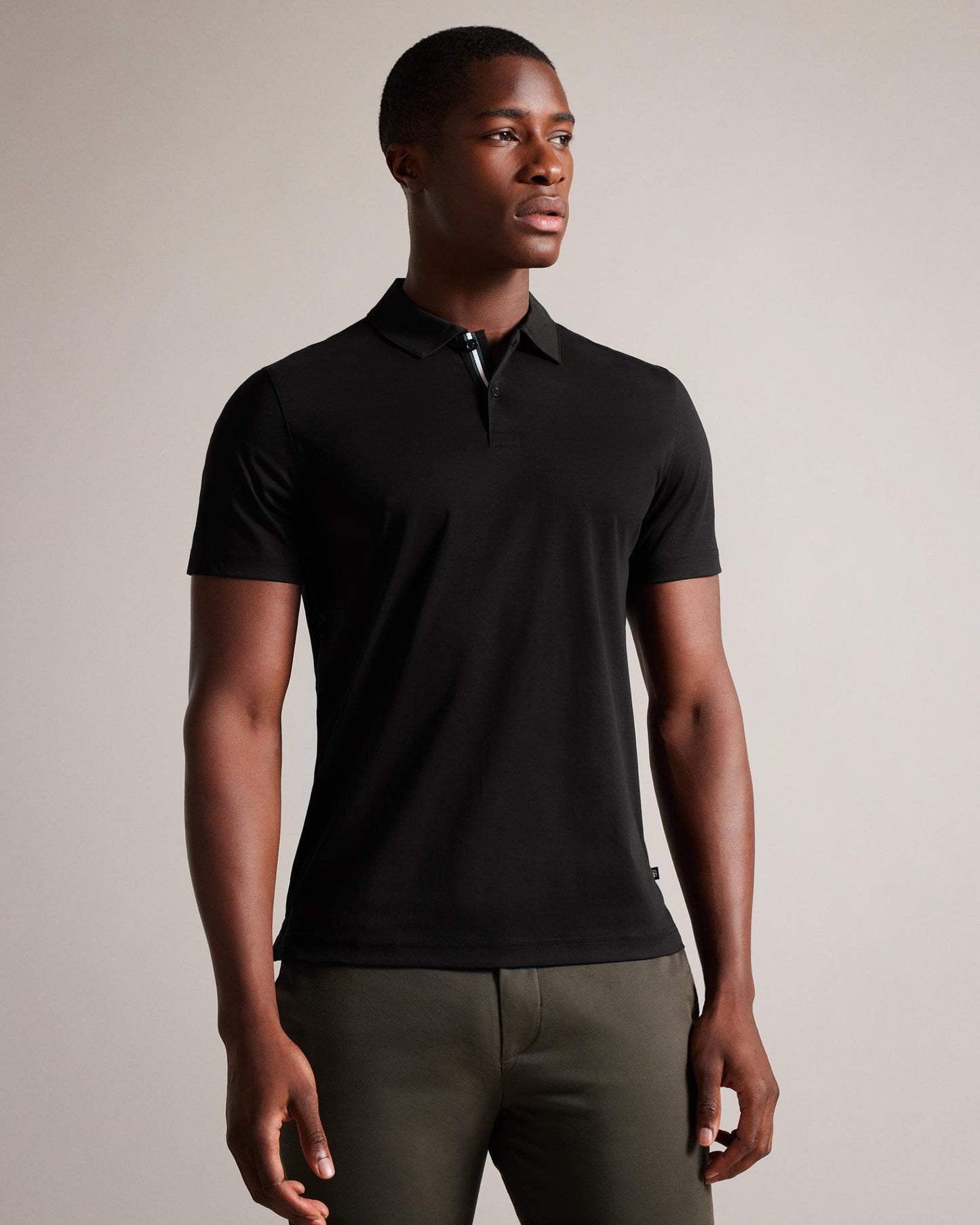 Ted Baker Zeiter Mens Short Sleeve Slim Soft Touch Polo