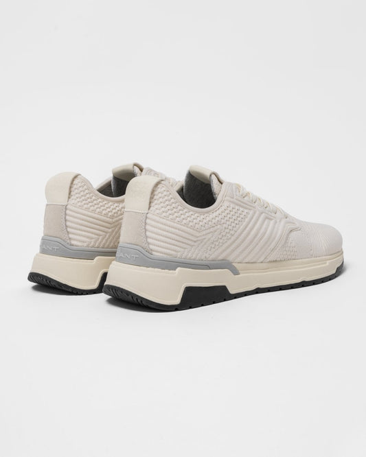 GANT Jeuton Mens Knit Trainers - G20 Off White