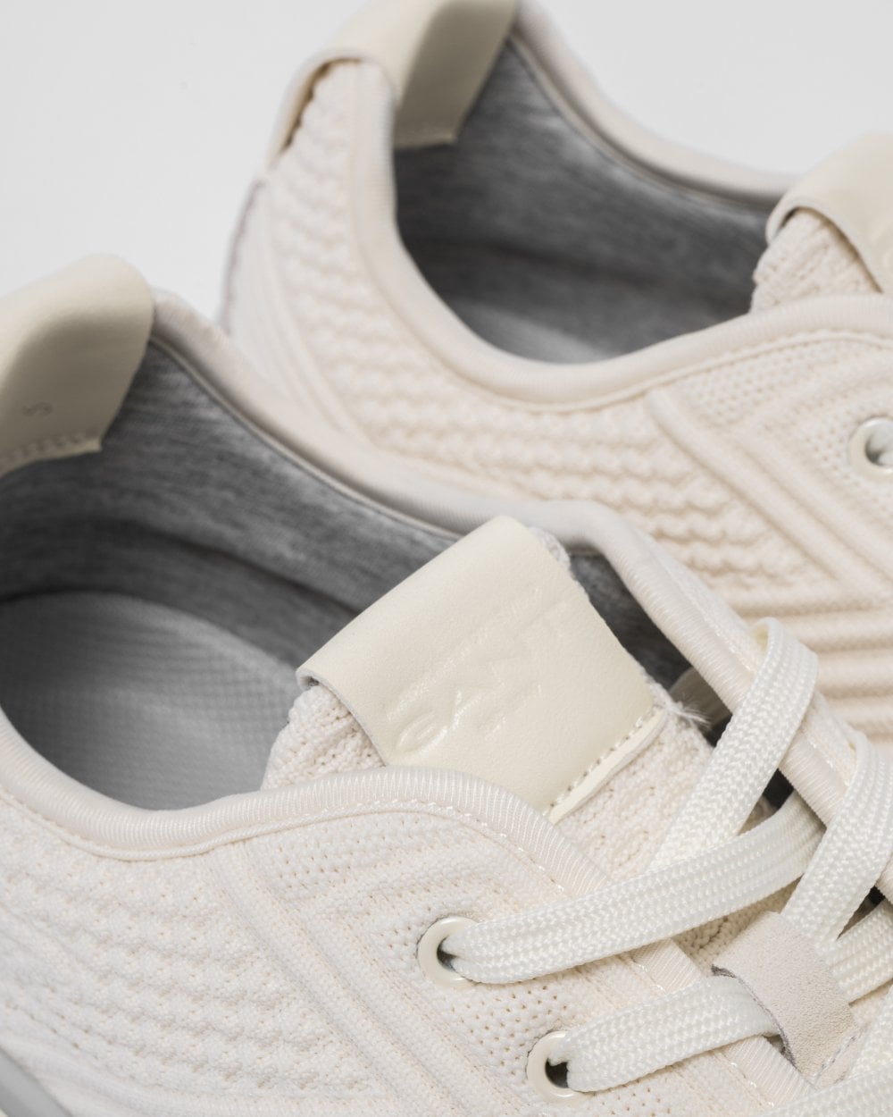GANT Jeuton Mens Knit Trainers - G20 Off White