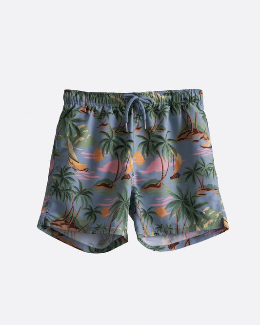 GANT GANT Mens Hawaiian Print Swim Shorts