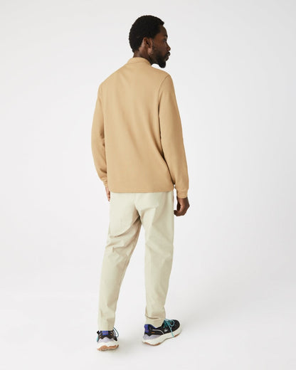 Lacoste Original L.12.12 Mens Long Sleeve Cotton Polo Shirt - Viennese 02S