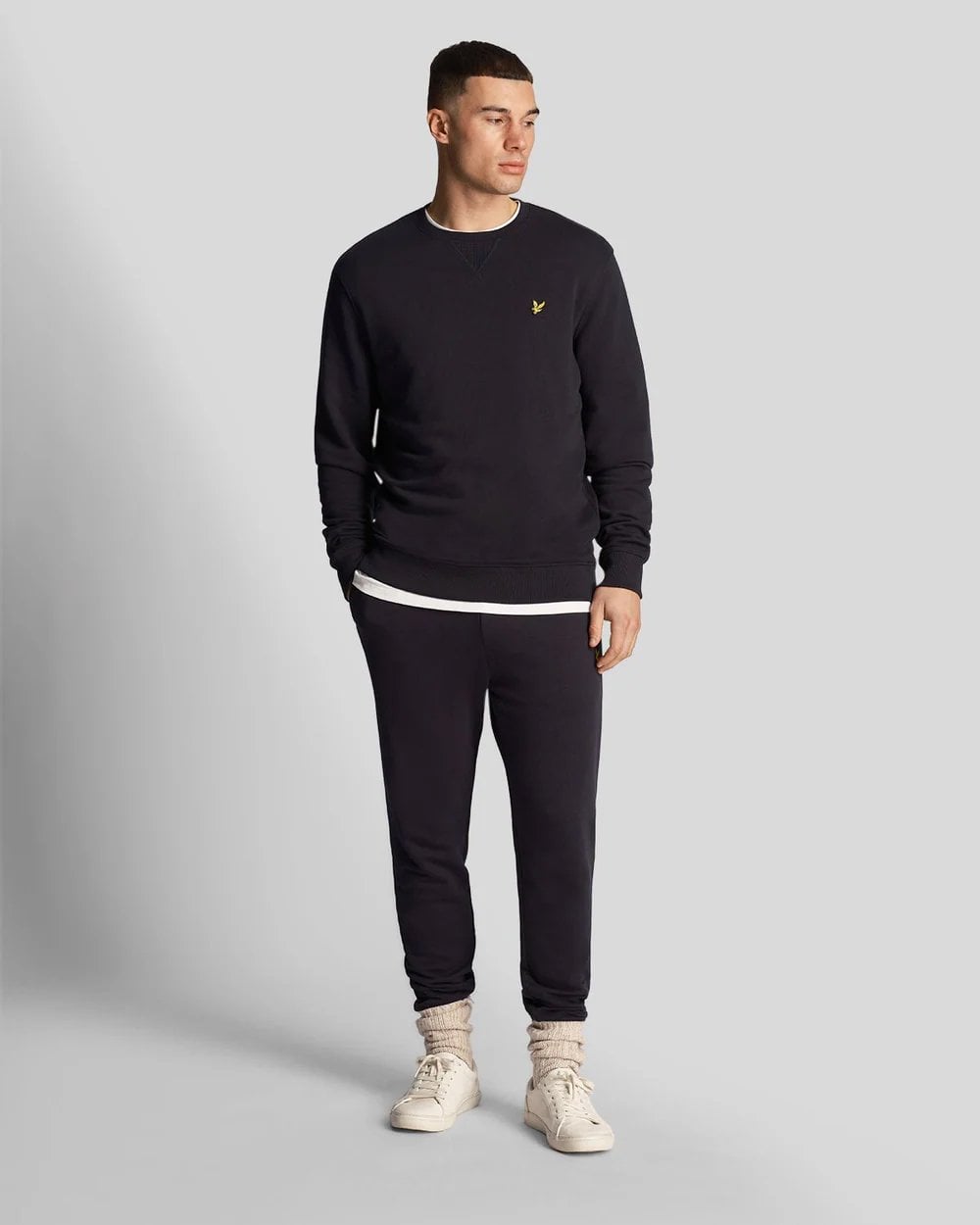 Lyle & Scott Mens Sweatshirt ML424VOG - Z271 Dark Navy