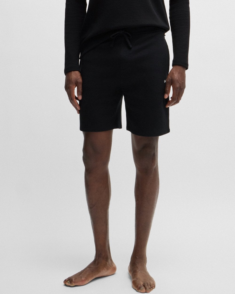 BOSS Orange Waffle Mens Pyjama Shorts