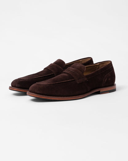 Oliver Sweeney Buckland Mens Suede Penny Loafers