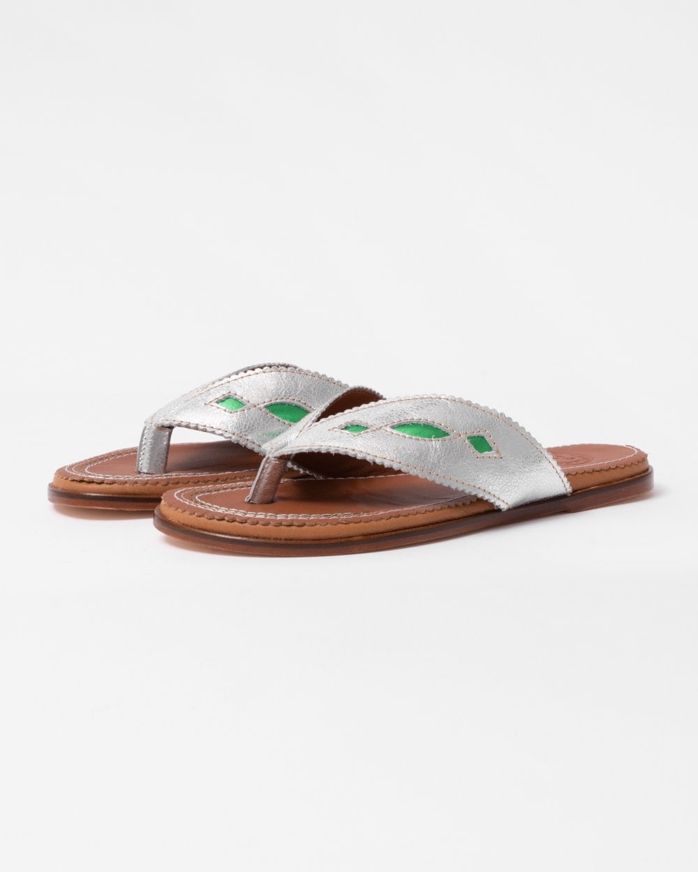 Penelope Chilvers Tai Metallic Womens Flip Flop