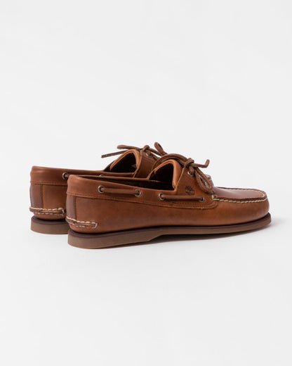 Timberland Mens Classic 2-Eye Boat Shoe - Sahara - CHO - Designer Mens Shoes