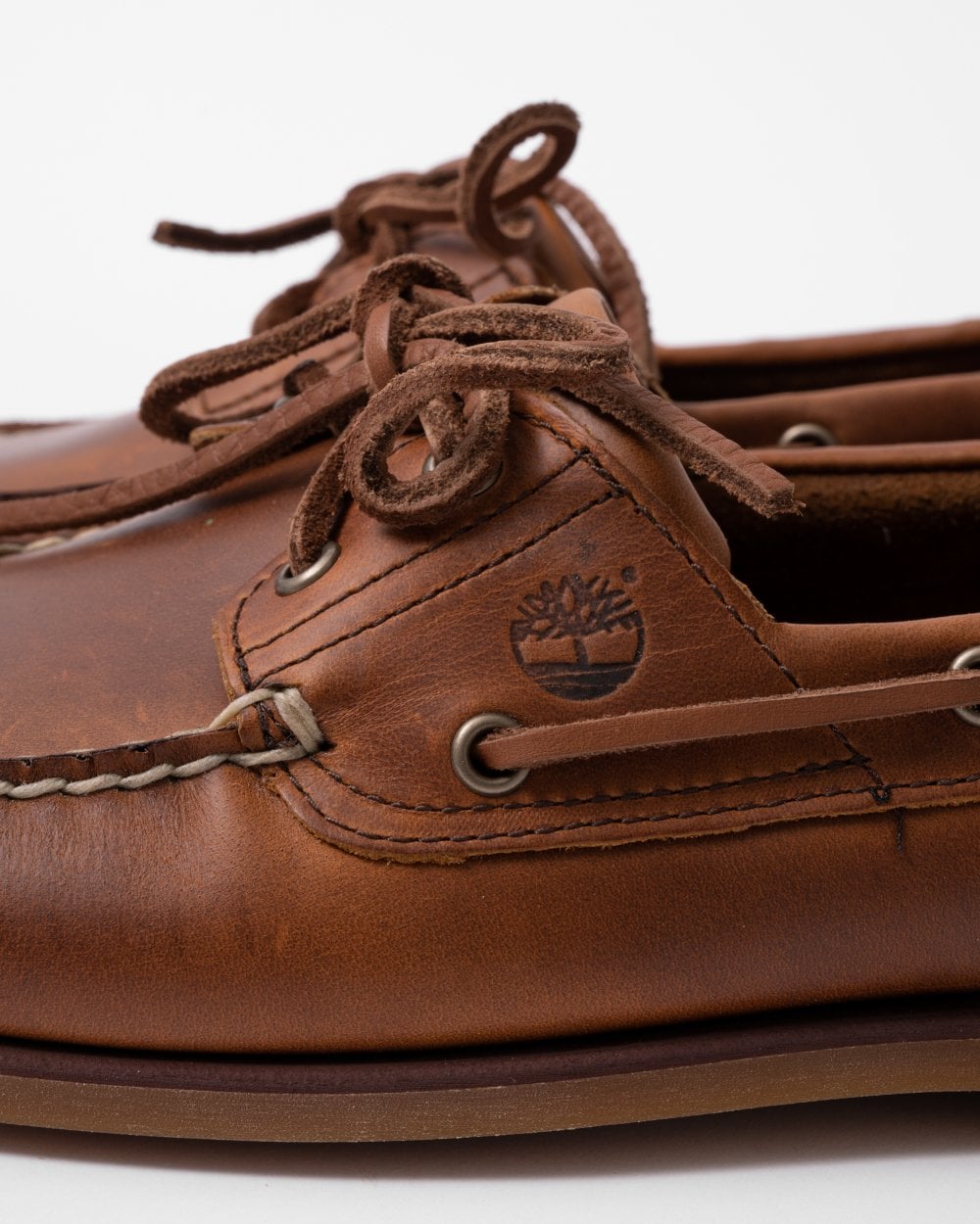 Timberland Mens Classic 2-Eye Boat Shoe - Sahara - CHO - Designer Mens Shoes