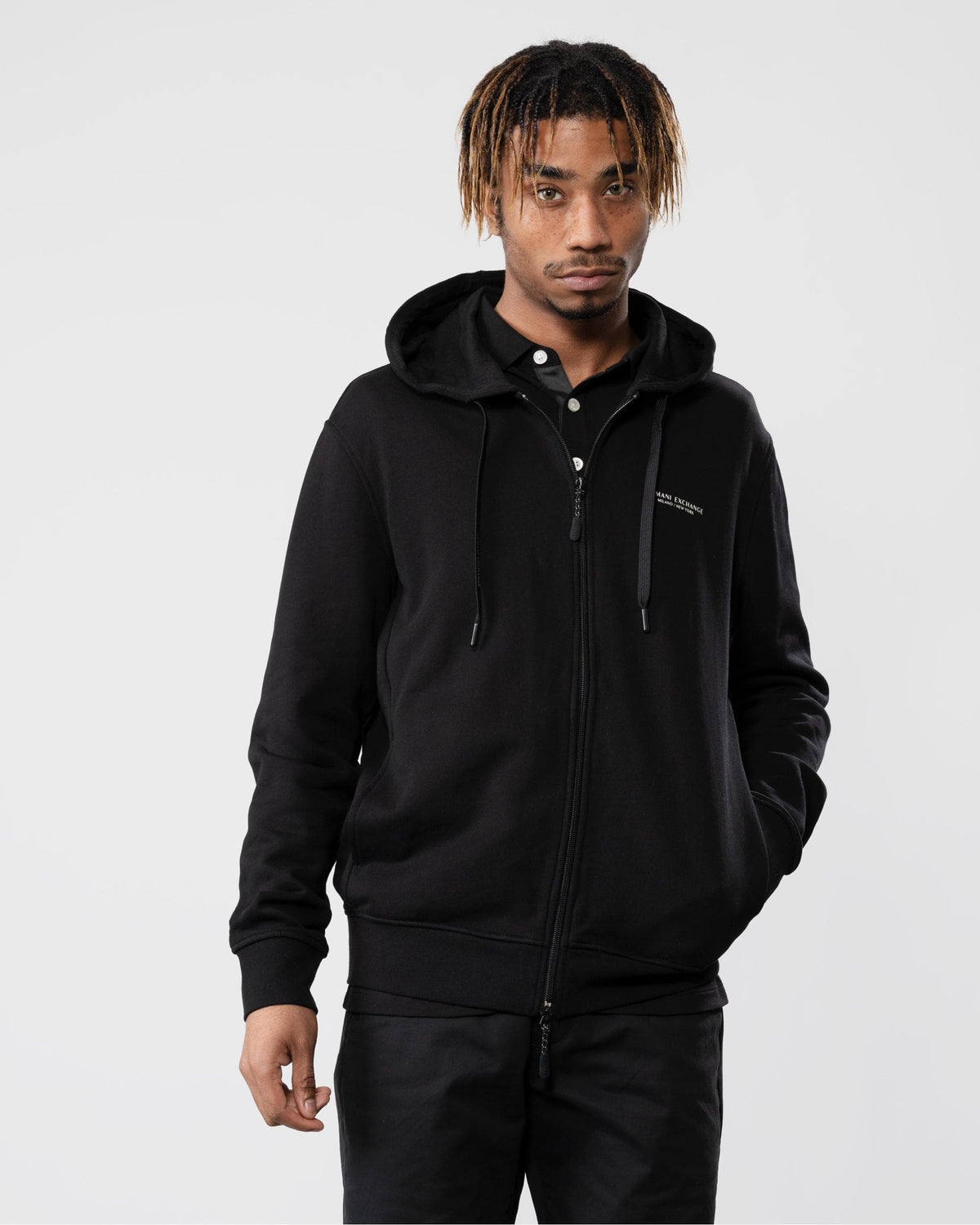 Milano York Zip Up Hoodie