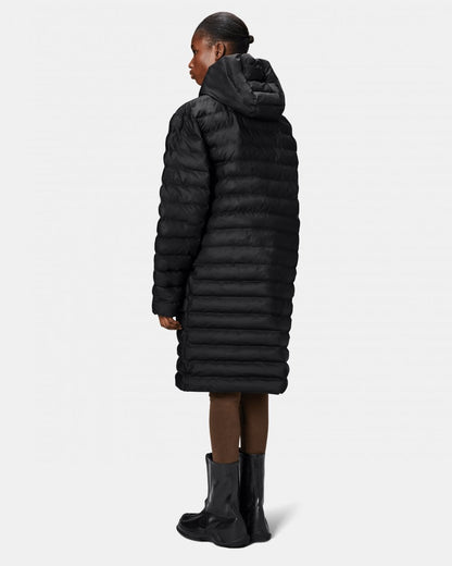 Rains Lohja Longer Puffer Jacket - 01 Black