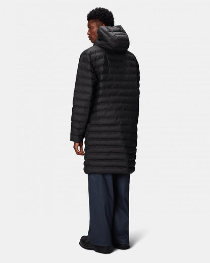 Rains Lohja Longer Puffer Jacket - 01 Black