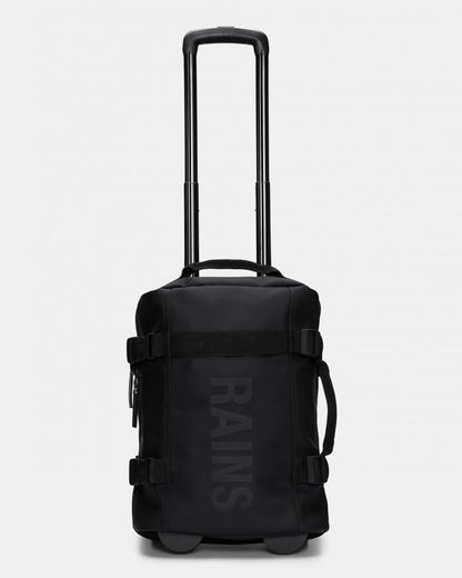 Rains Texel Cabin Bag Mini - 01 Black - CHO - Designer Unisex Bags