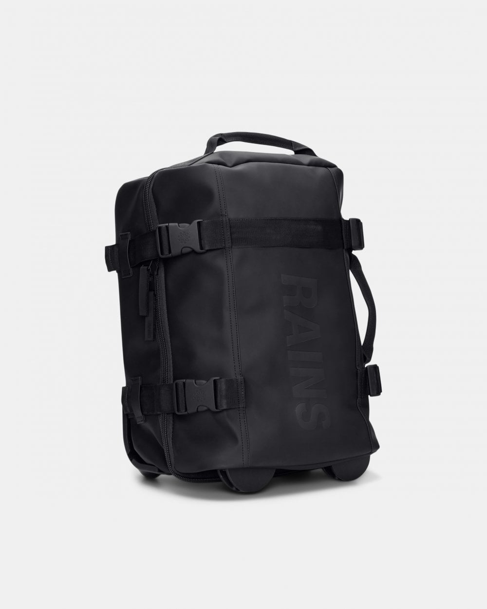 Rains Texel Cabin Bag Mini - 01 Black - CHO - Designer Unisex Bags