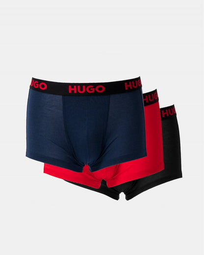 HUGO 3-Pack Nebula Mens Trunks