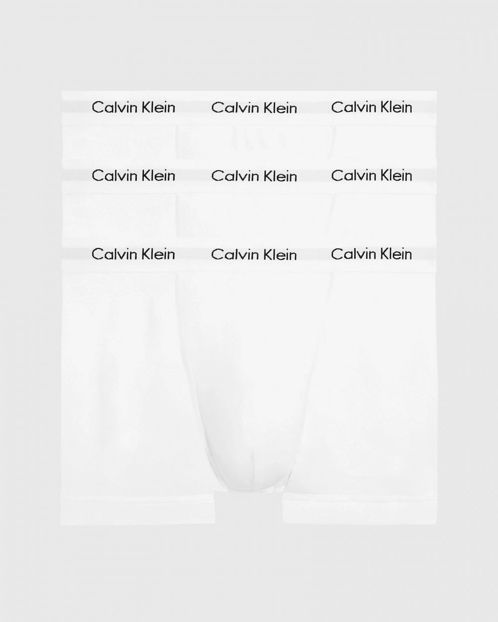 Calvin Klein Cotton Stretch Mens Trunk 3 Pack - White